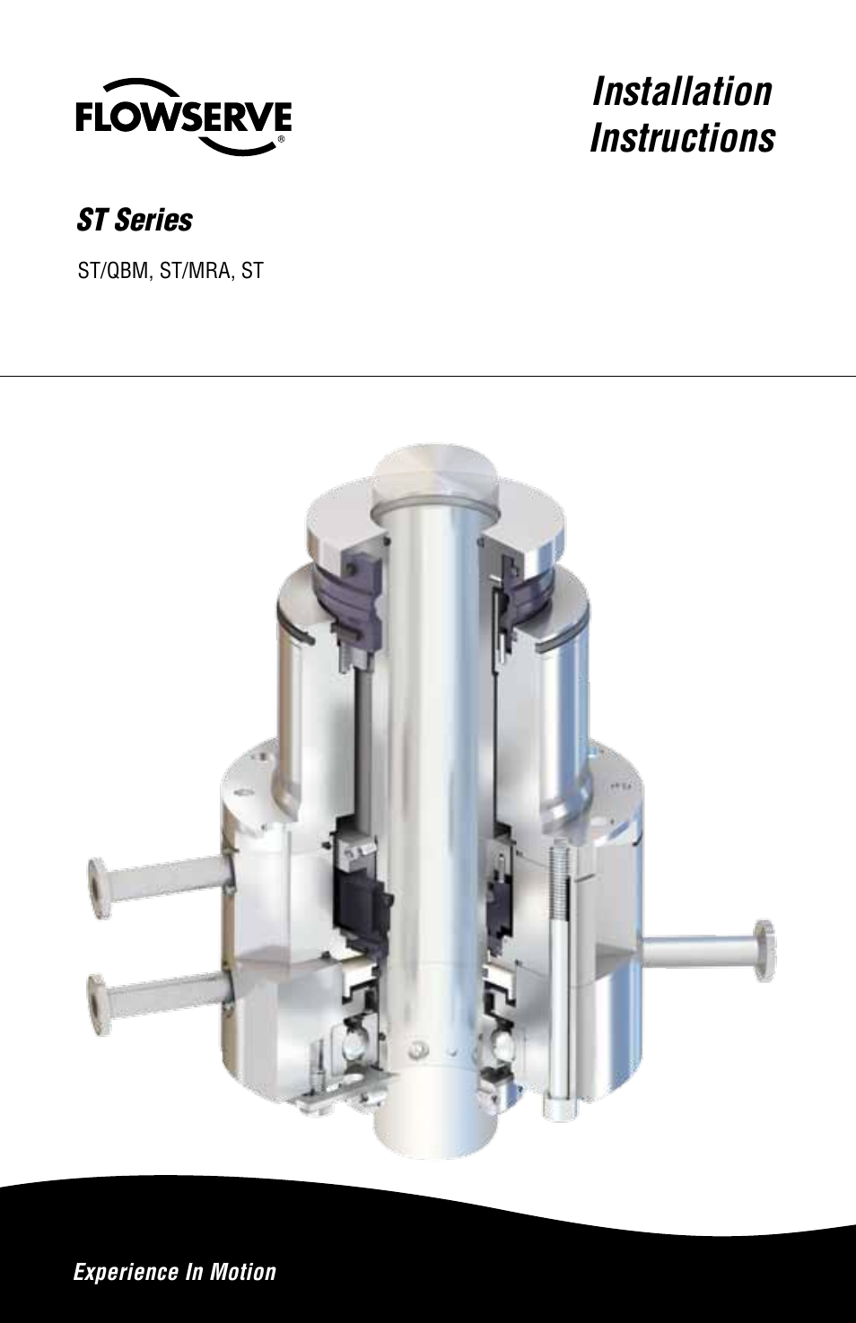 Flowserve ST Series User Manual | 8 pages