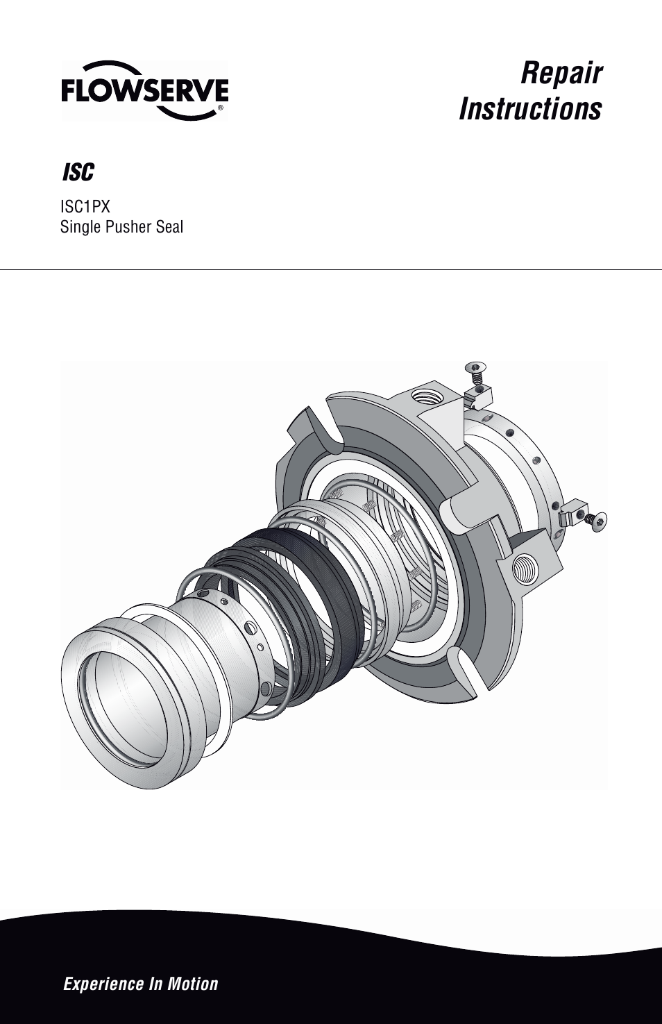 Flowserve ISC1PX User Manual | 8 pages