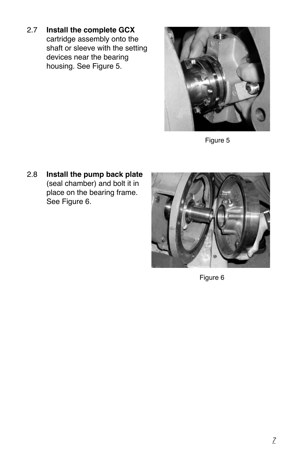 Flowserve GCX Series User Manual | Page 7 / 12