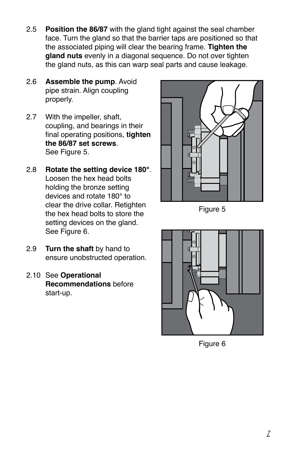 Flowserve 80 Series Five Star Seal User Manual | Page 7 / 12