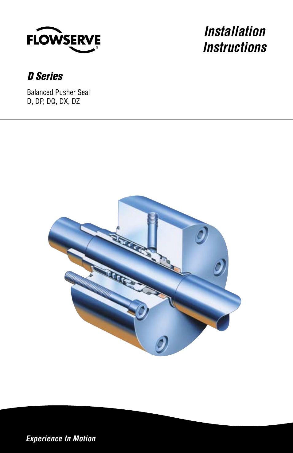 Flowserve D Series User Manual | 4 pages