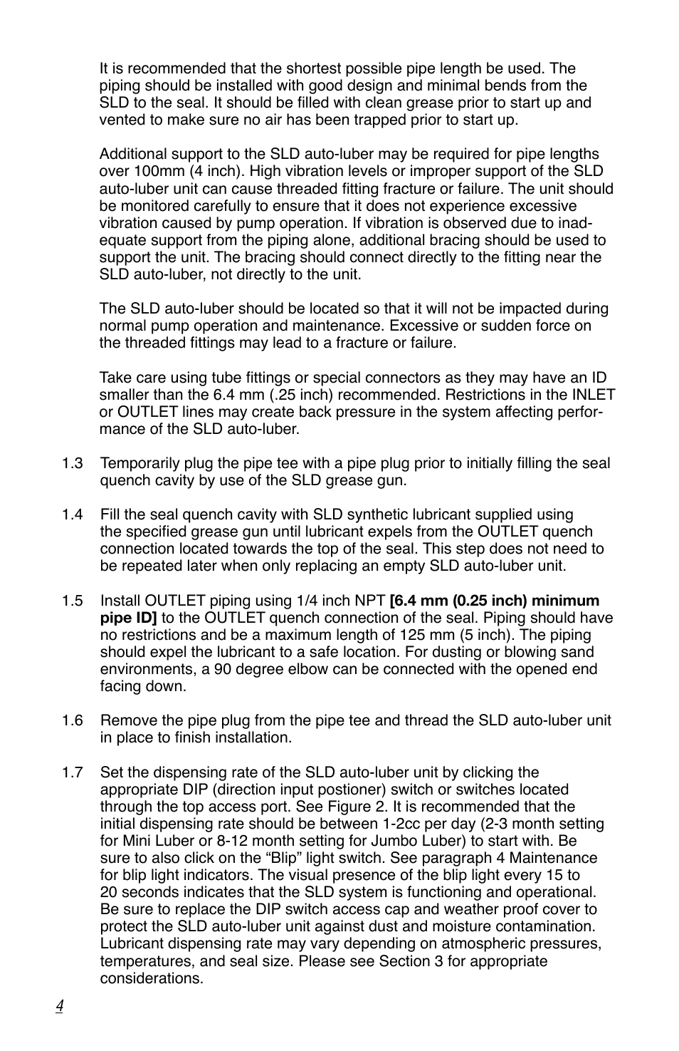 Flowserve SLD User Manual | Page 4 / 8