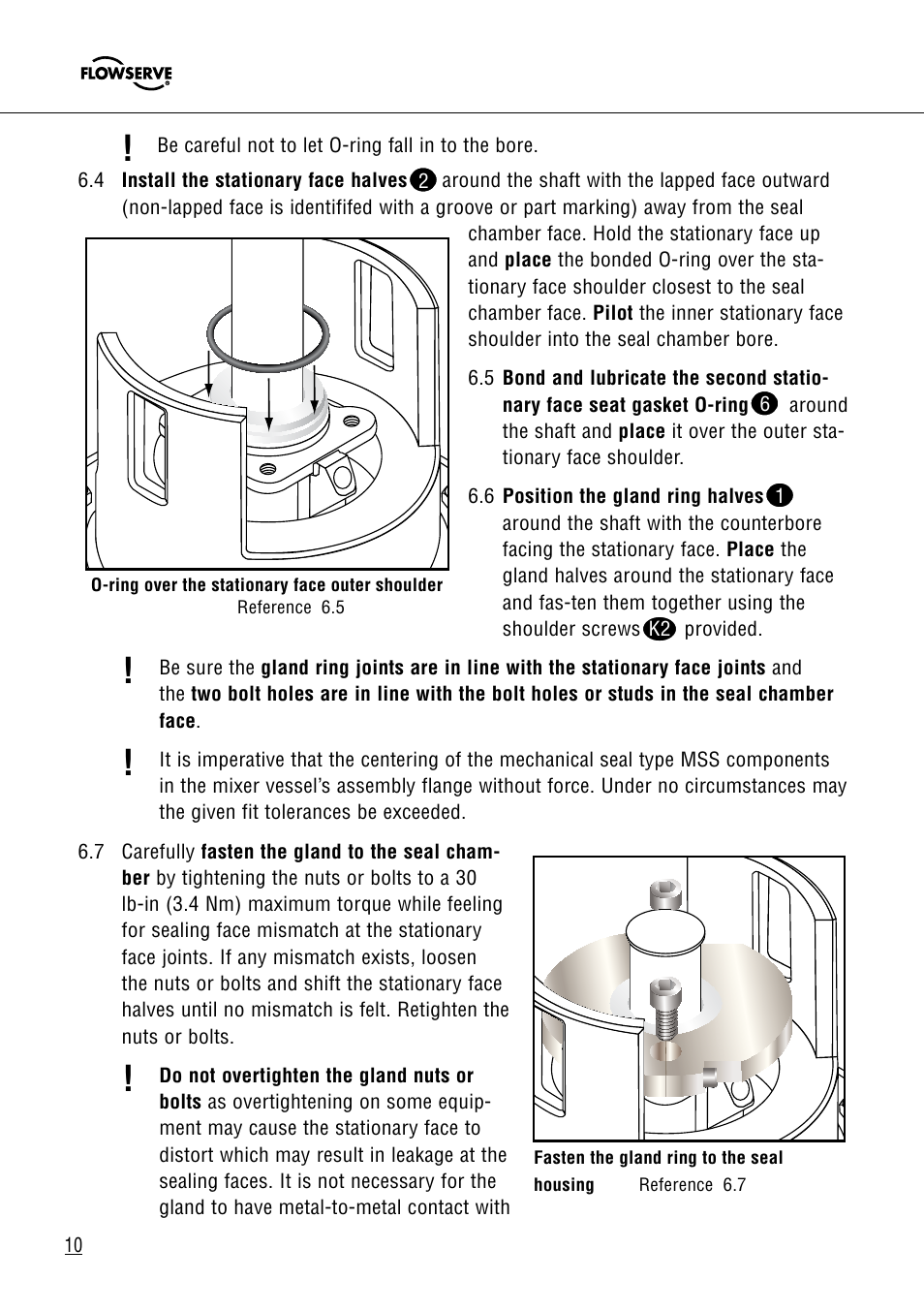 Flowserve MSS User Manual | Page 10 / 19