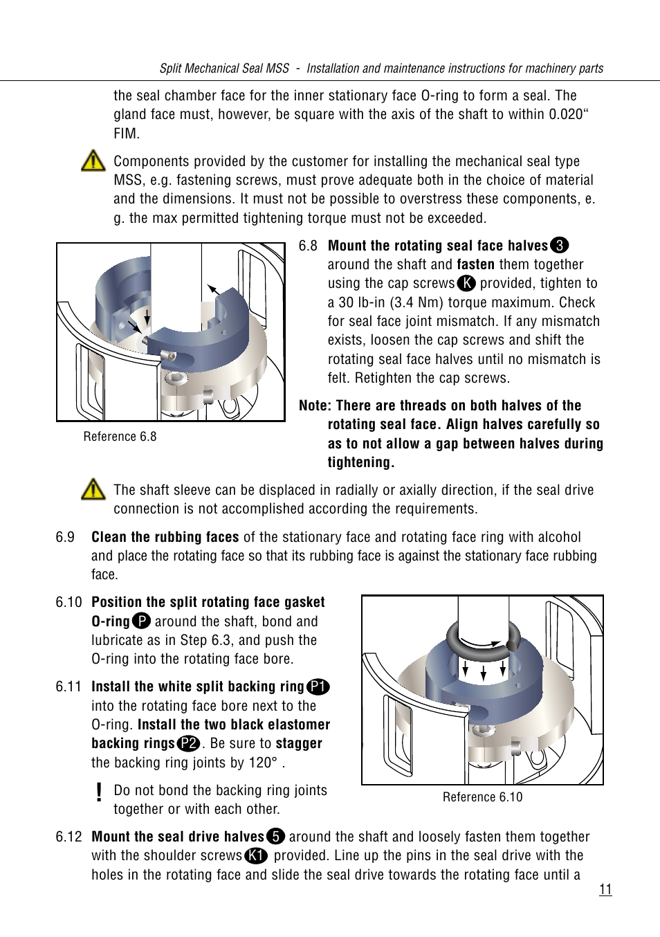 Flowserve MSS User Manual | Page 11 / 19