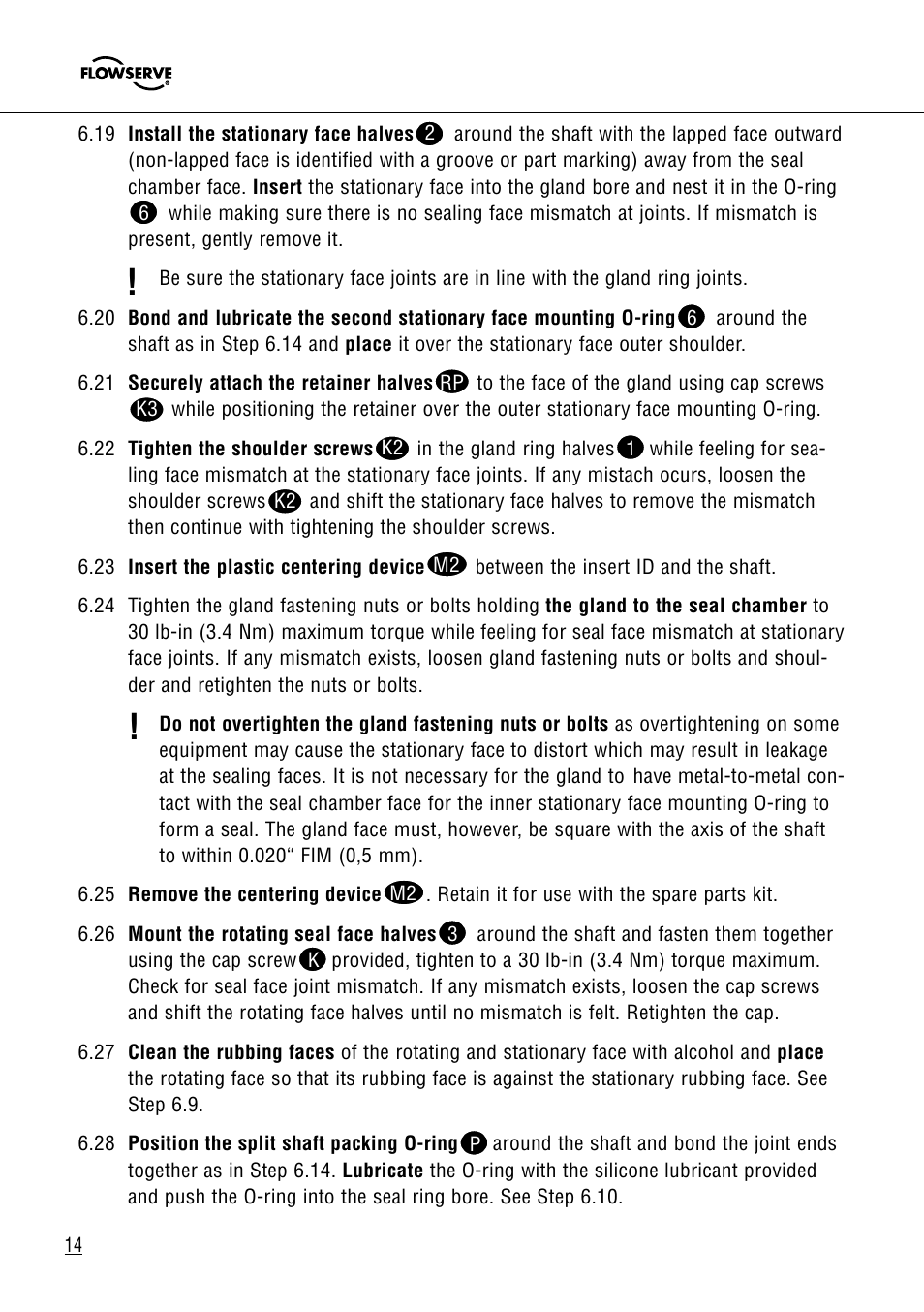 Flowserve MSS User Manual | Page 14 / 19