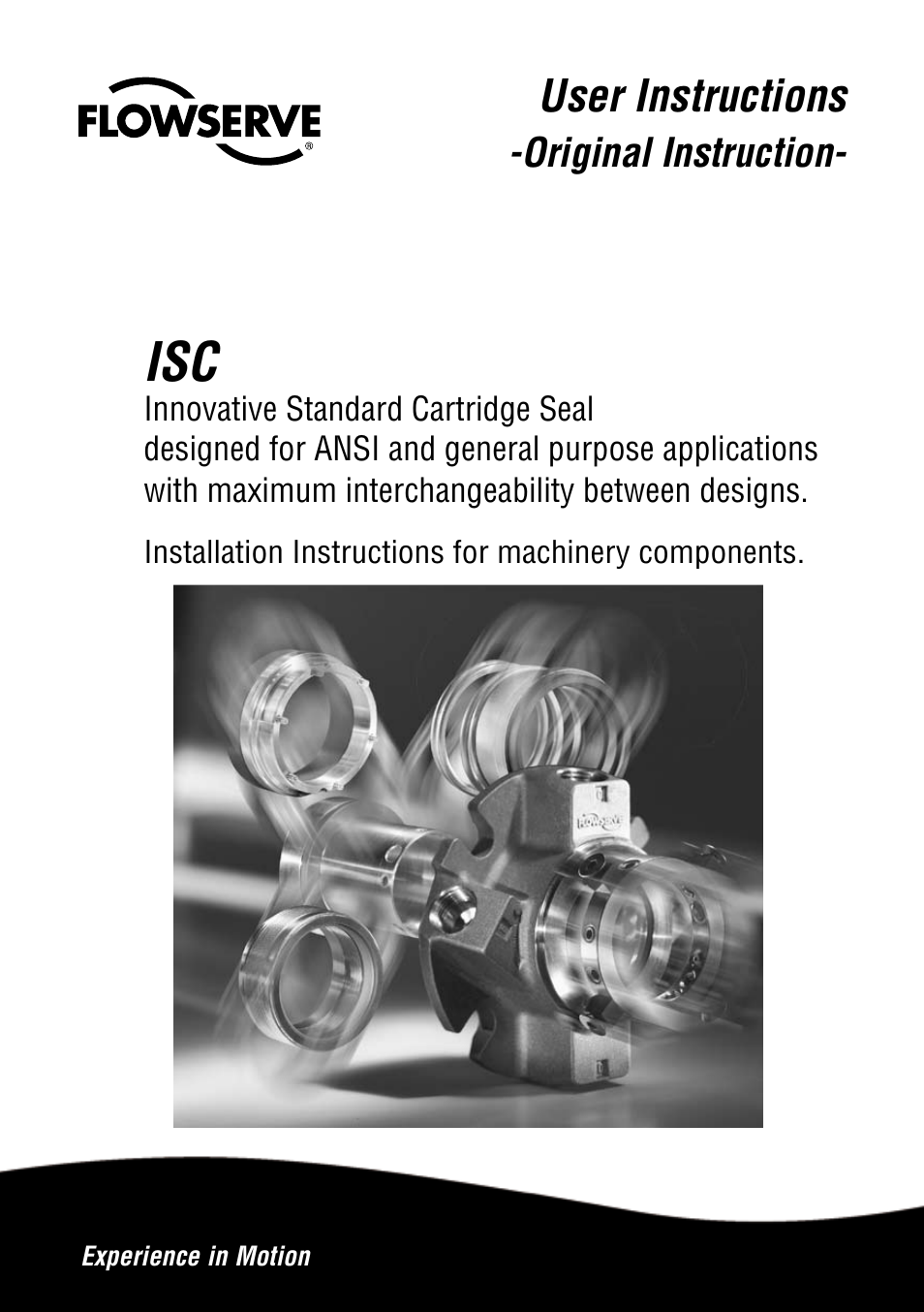 Flowserve ISC User Manual | 12 pages