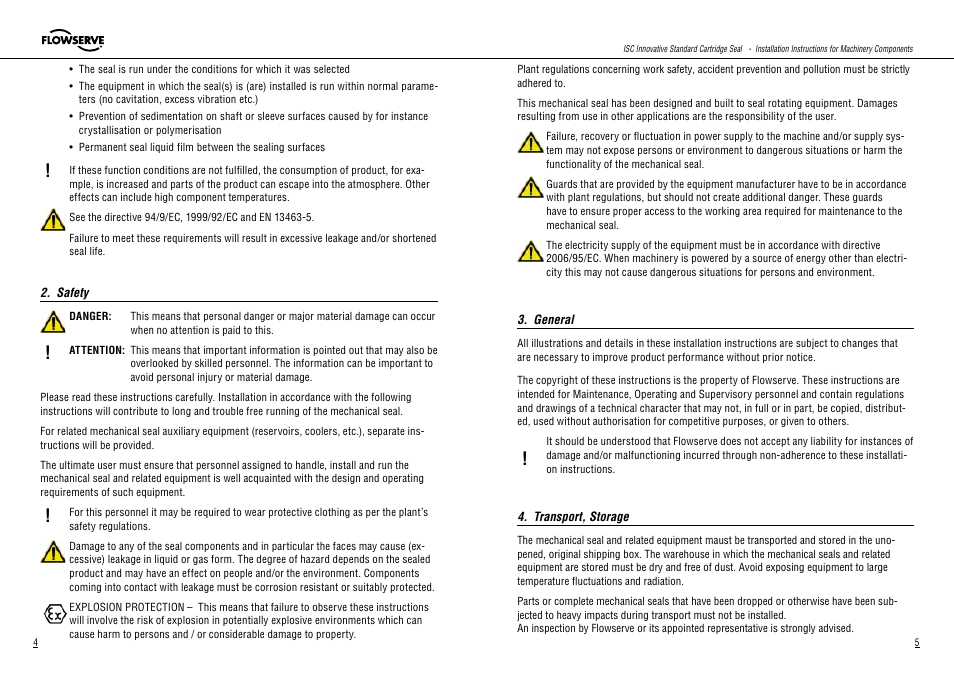 Flowserve ISC User Manual | Page 3 / 12