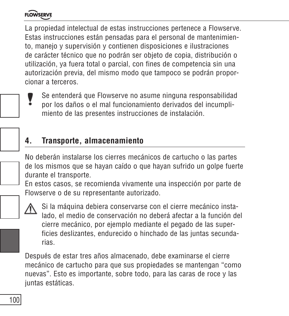 Flowserve ISC2 Series User Manual | Page 100 / 116