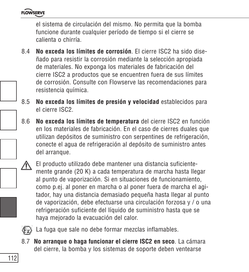 Flowserve ISC2 Series User Manual | Page 112 / 116