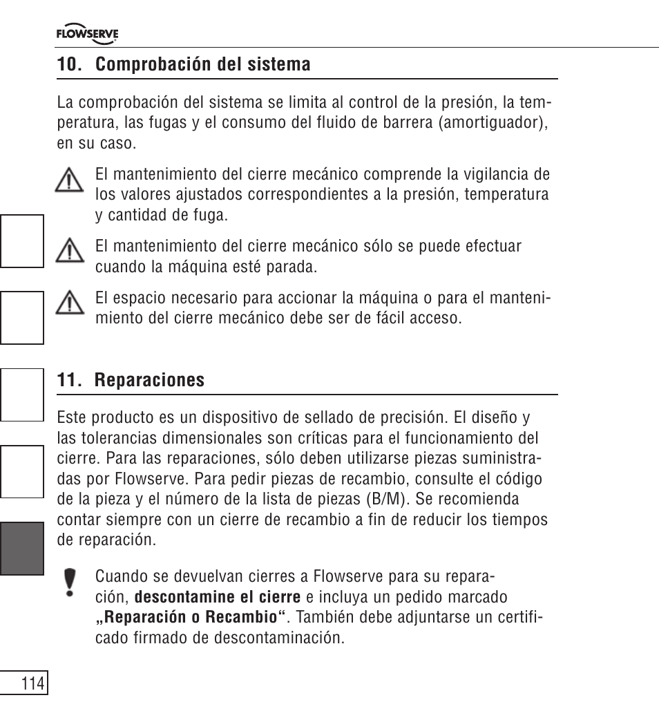 Flowserve ISC2 Series User Manual | Page 114 / 116