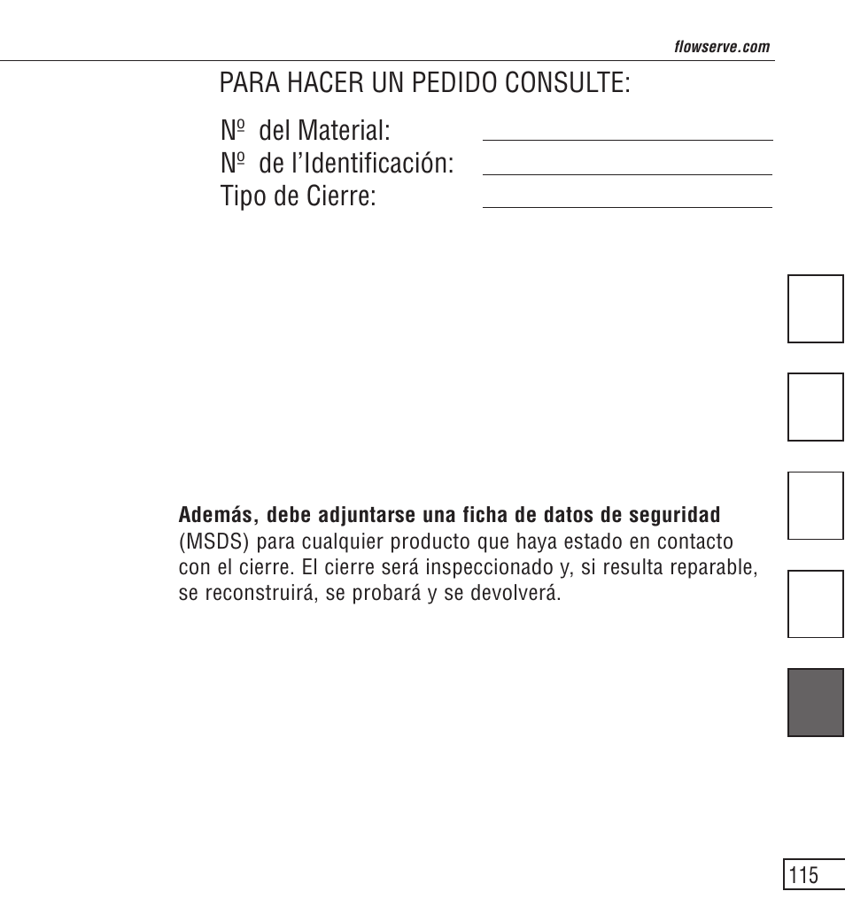 Flowserve ISC2 Series User Manual | Page 115 / 116