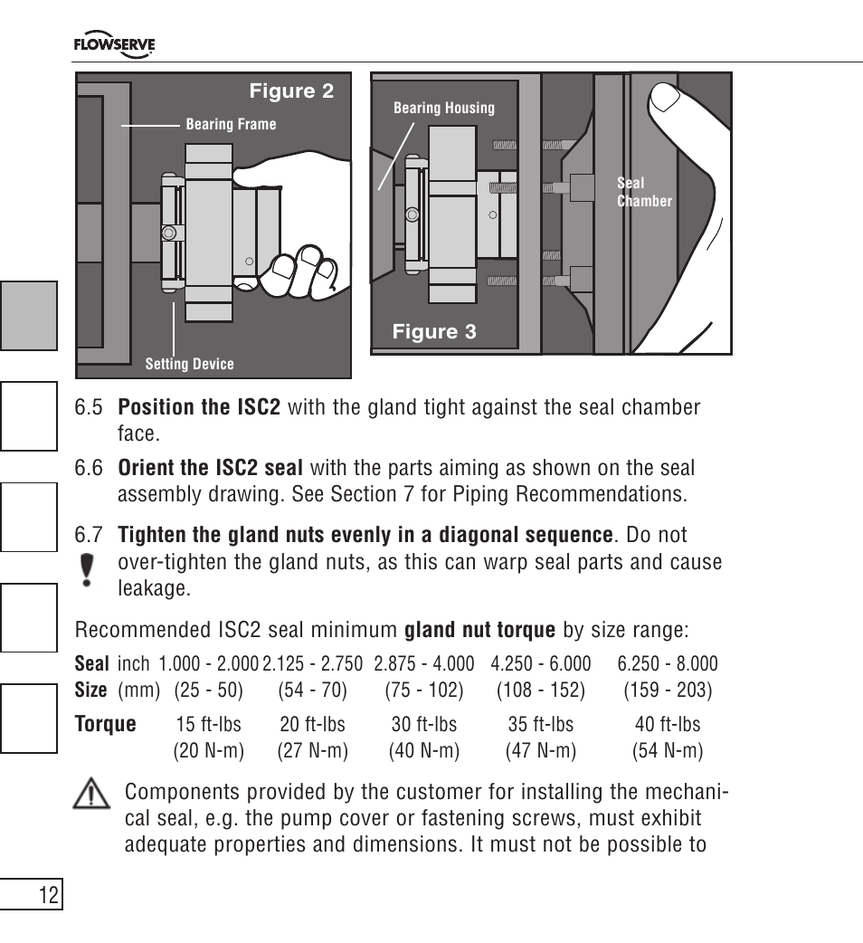 Flowserve ISC2 Series User Manual | Page 12 / 116