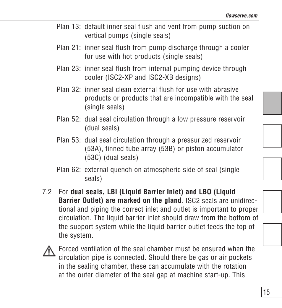 Flowserve ISC2 Series User Manual | Page 15 / 116