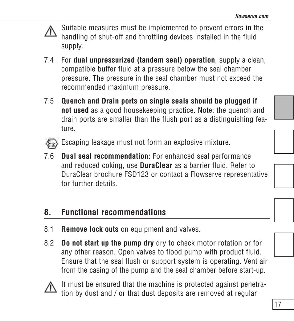 Flowserve ISC2 Series User Manual | Page 17 / 116