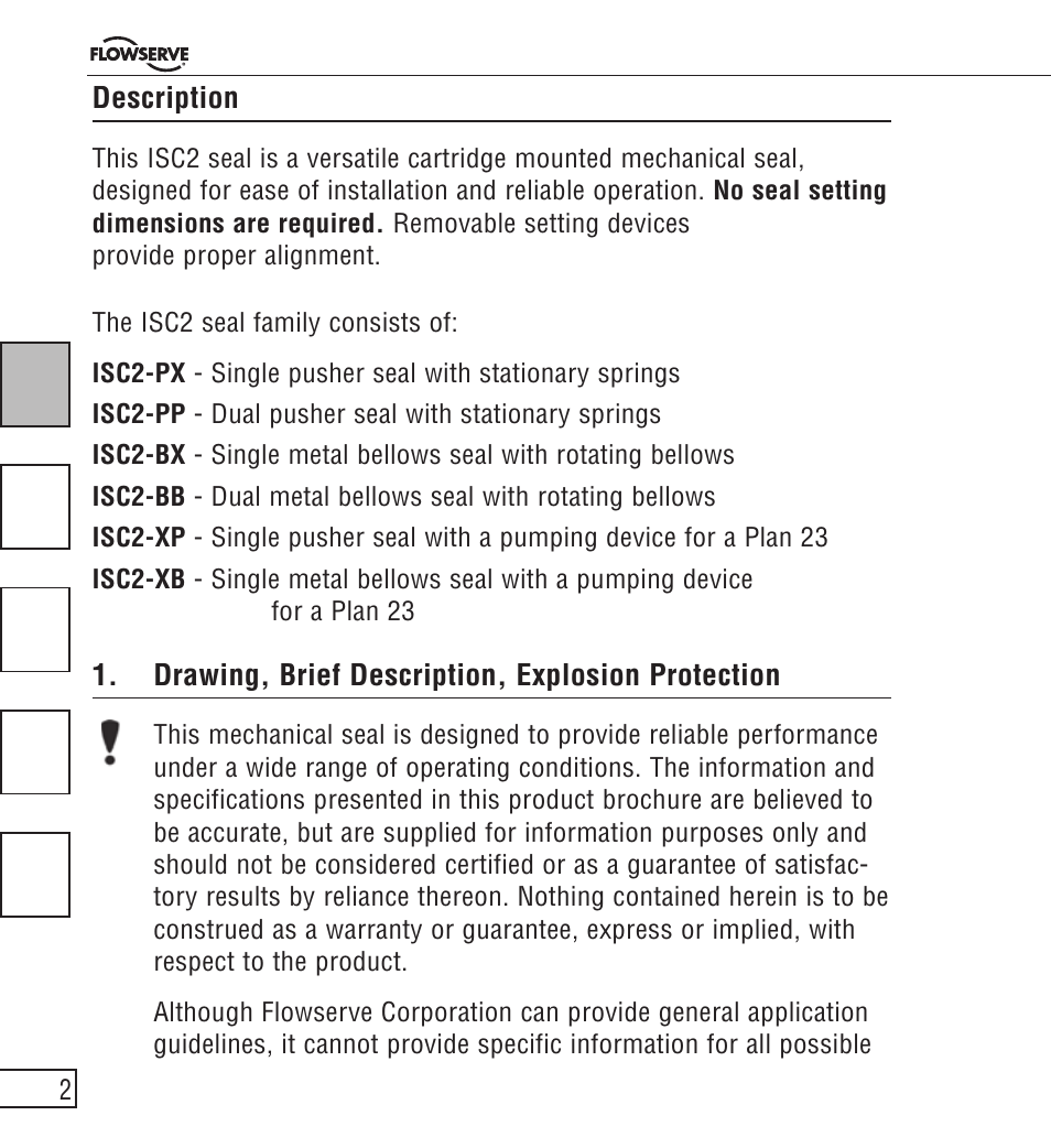 Flowserve ISC2 Series User Manual | Page 2 / 116