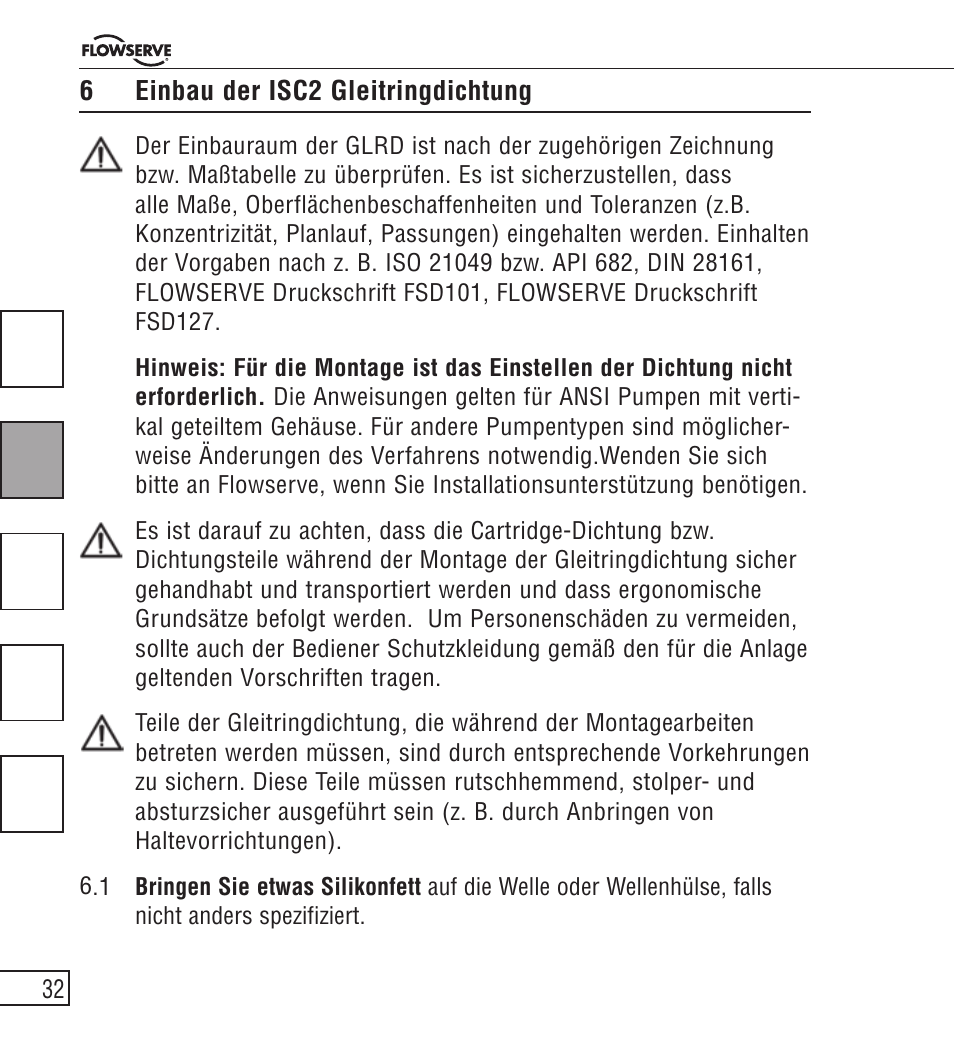 Flowserve ISC2 Series User Manual | Page 32 / 116