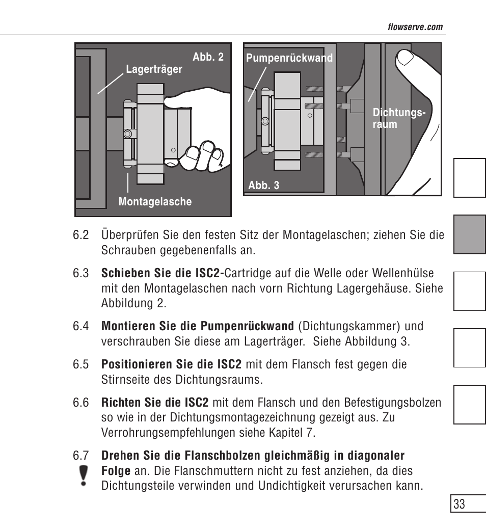 Flowserve ISC2 Series User Manual | Page 33 / 116