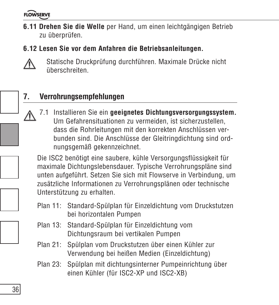 Flowserve ISC2 Series User Manual | Page 36 / 116