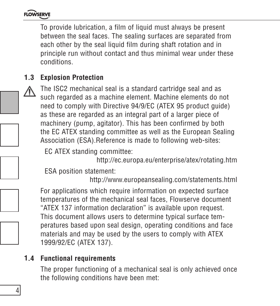 Flowserve ISC2 Series User Manual | Page 4 / 116