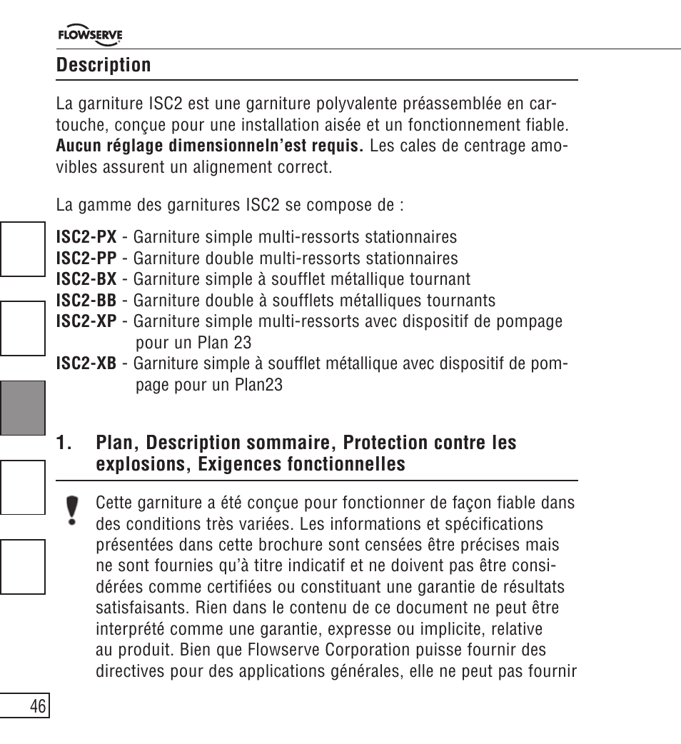 Flowserve ISC2 Series User Manual | Page 46 / 116