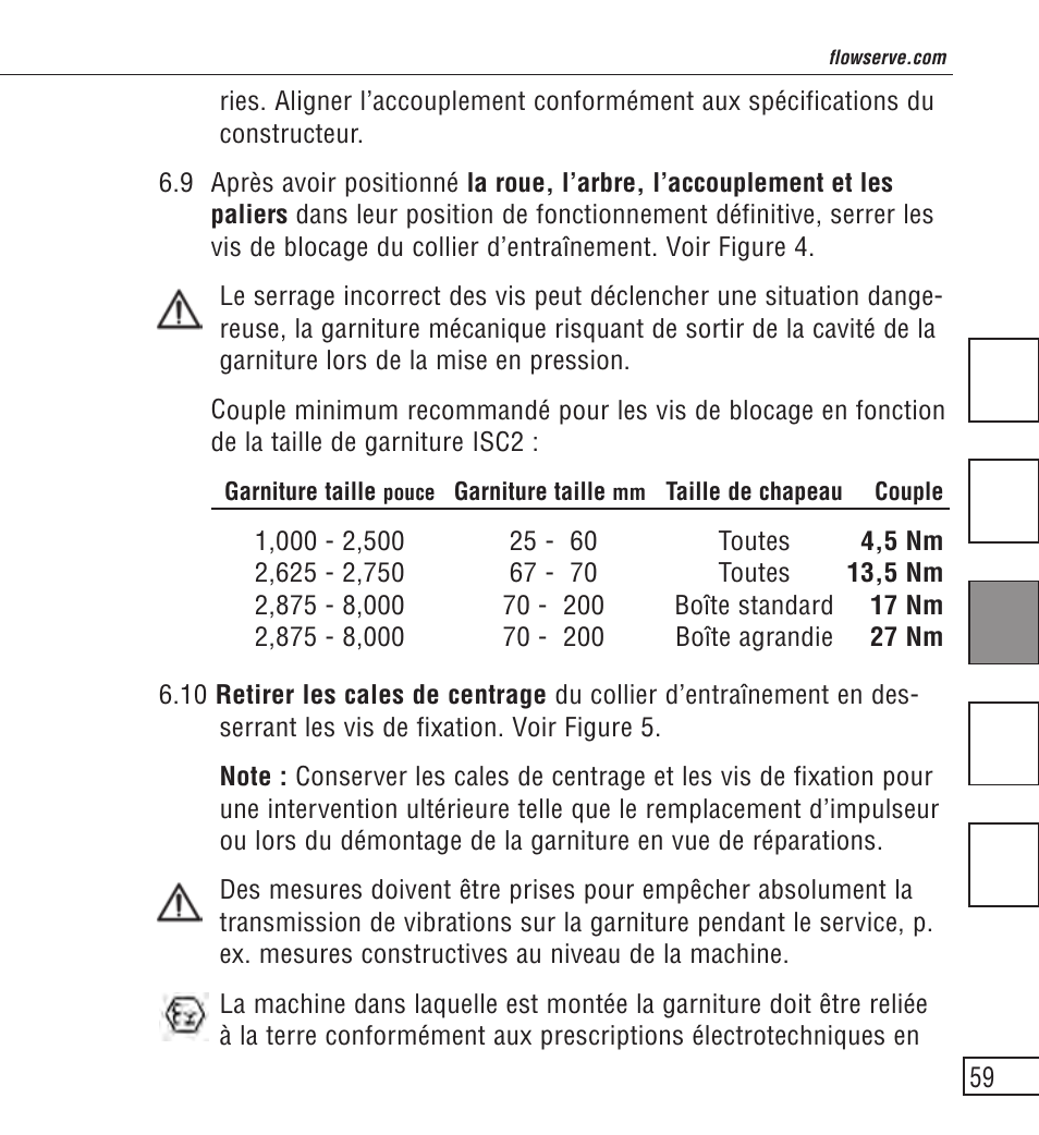 Flowserve ISC2 Series User Manual | Page 59 / 116