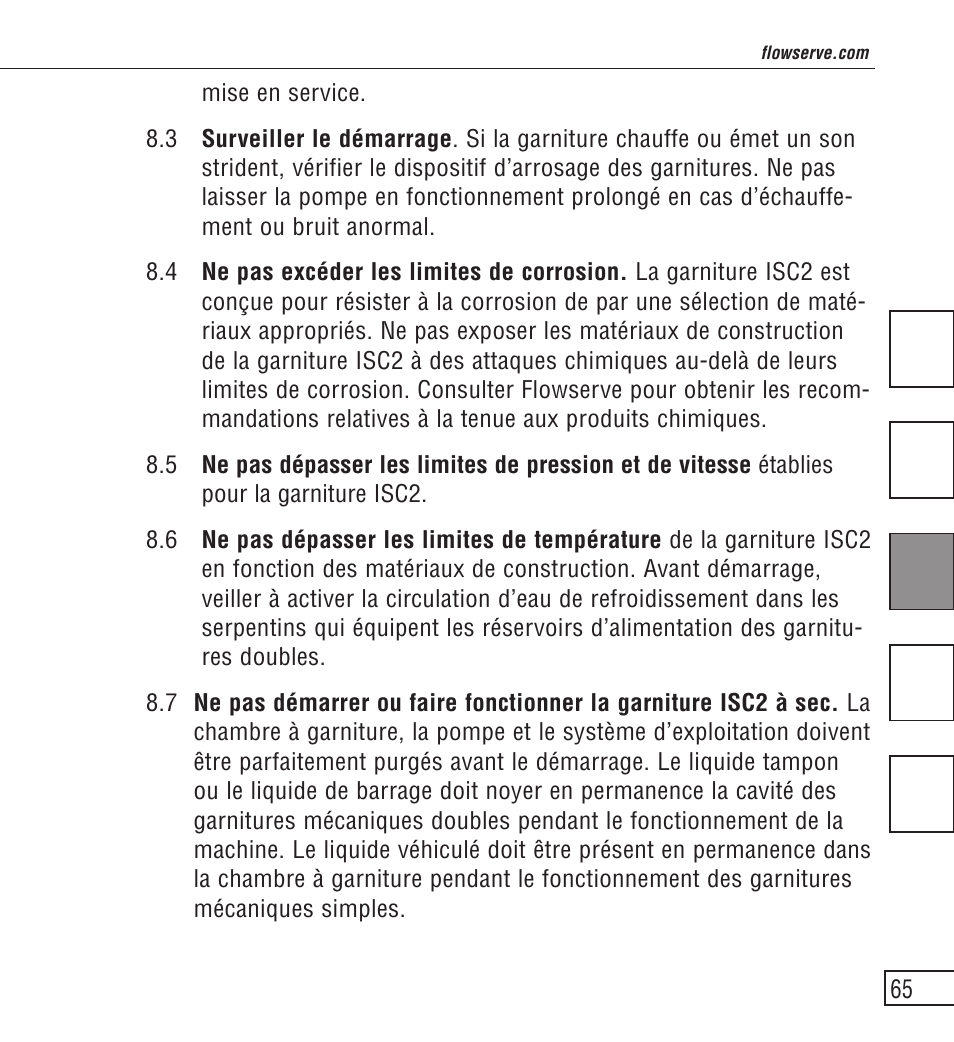 Flowserve ISC2 Series User Manual | Page 65 / 116