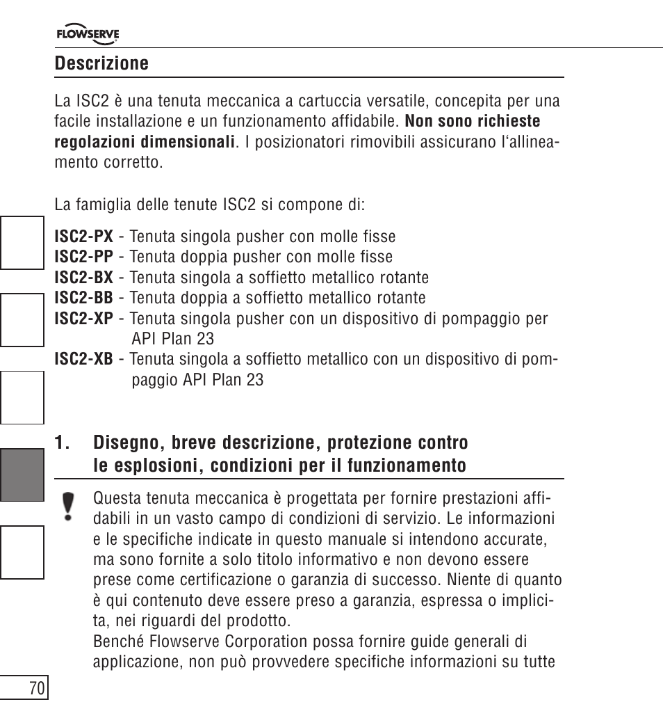 Flowserve ISC2 Series User Manual | Page 70 / 116