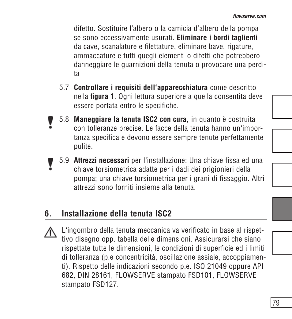 Flowserve ISC2 Series User Manual | Page 79 / 116