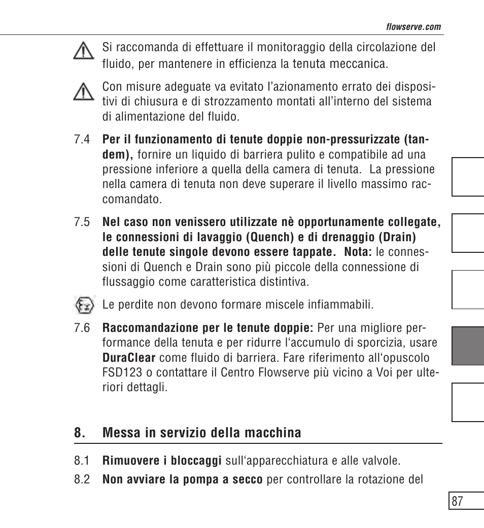 Flowserve ISC2 Series User Manual | Page 87 / 116