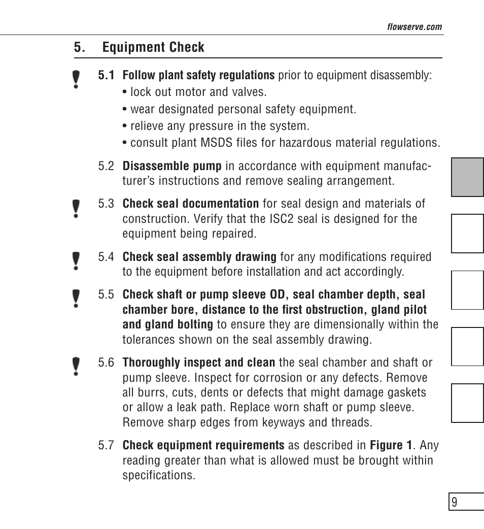 Flowserve ISC2 Series User Manual | Page 9 / 116