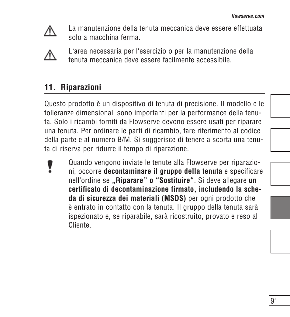 Flowserve ISC2 Series User Manual | Page 91 / 116