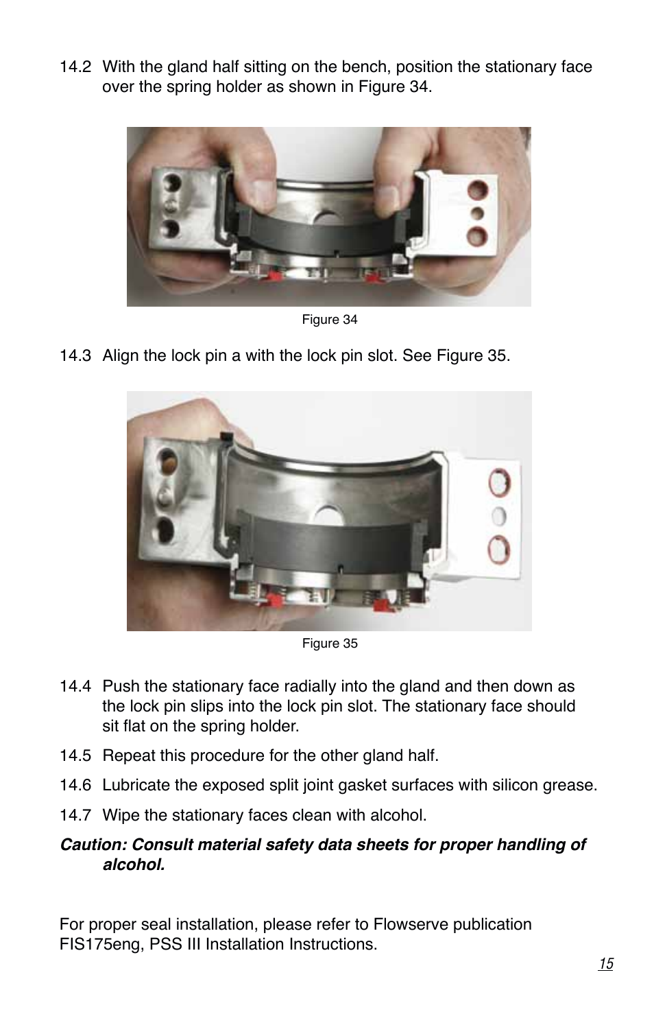 Flowserve PSS III Durametallic User Manual | Page 15 / 16