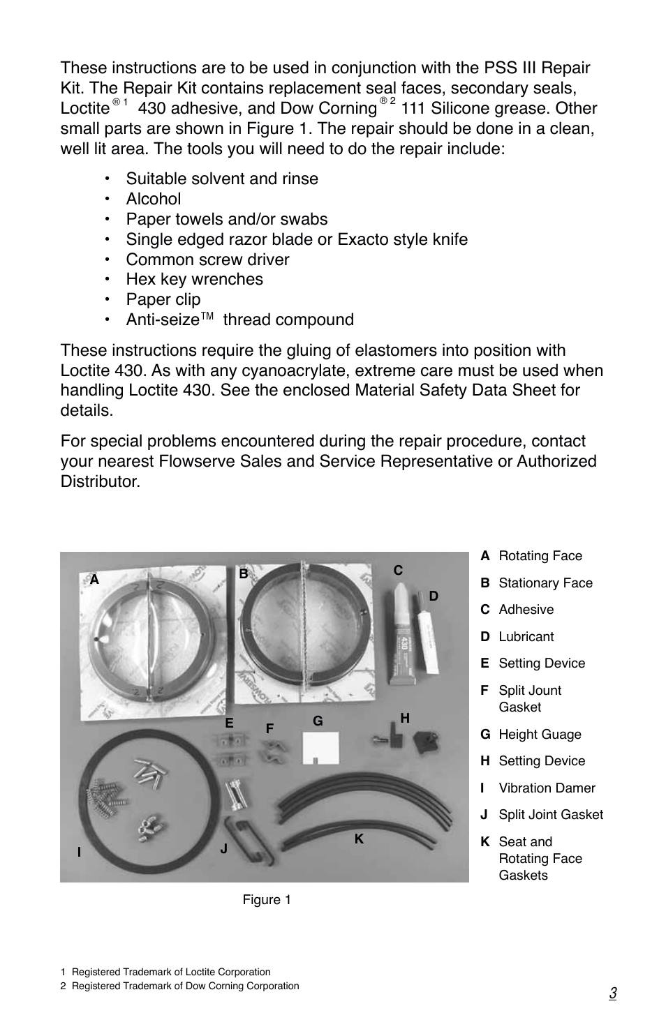 Flowserve PSS III Durametallic User Manual | Page 3 / 16