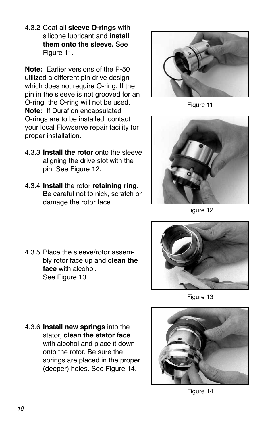 Flowserve P-50 Durametallic User Manual | Page 10 / 12