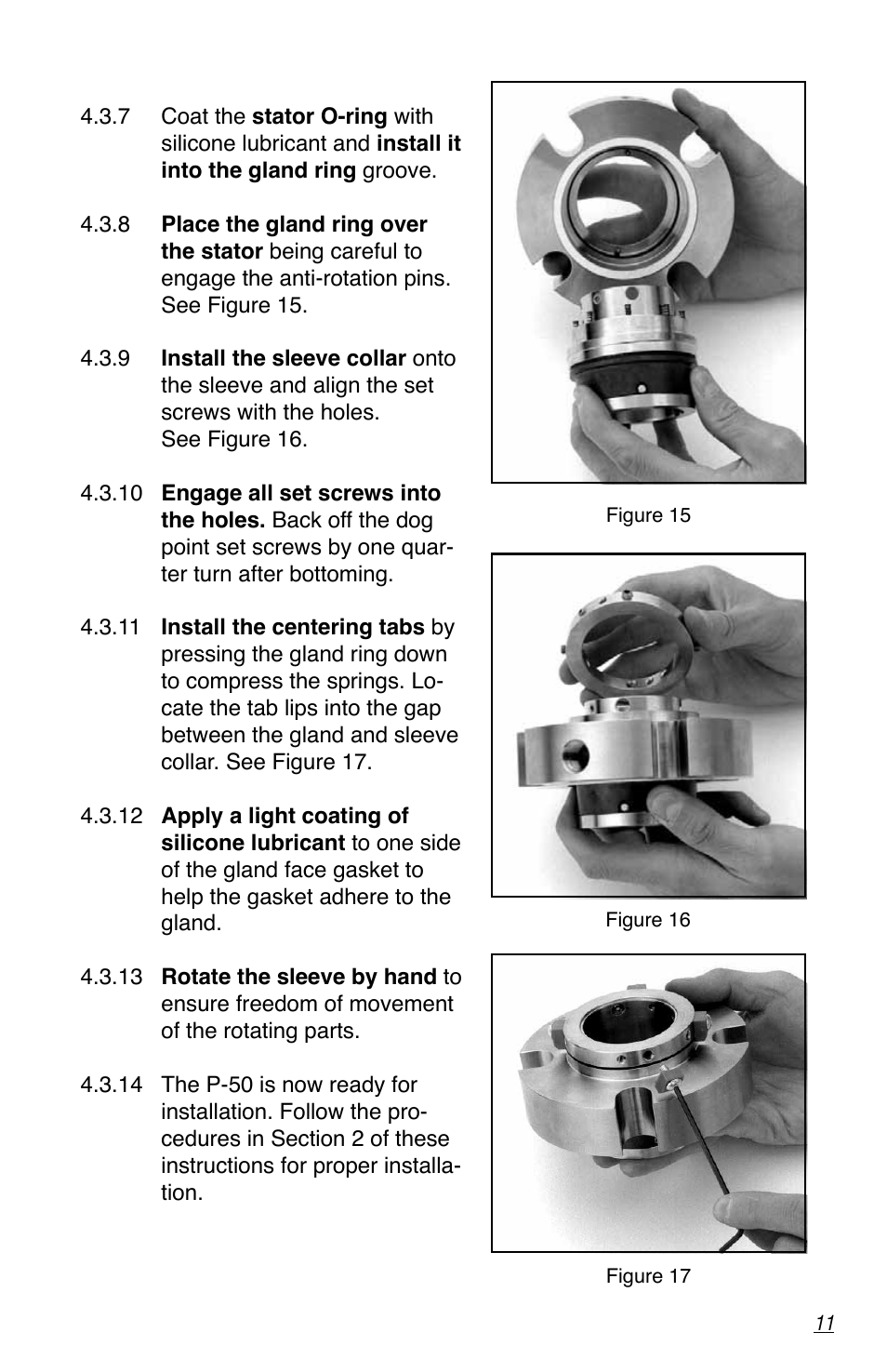 Flowserve P-50 Durametallic User Manual | Page 11 / 12