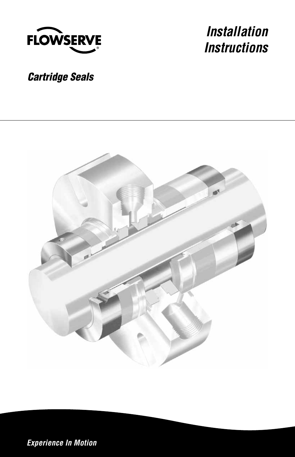 Flowserve Cartridge Seals User Manual | 8 pages