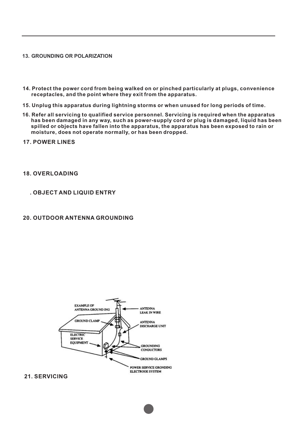 Important safety instructions | Curtis TVD2000A User Manual | Page 4 / 48