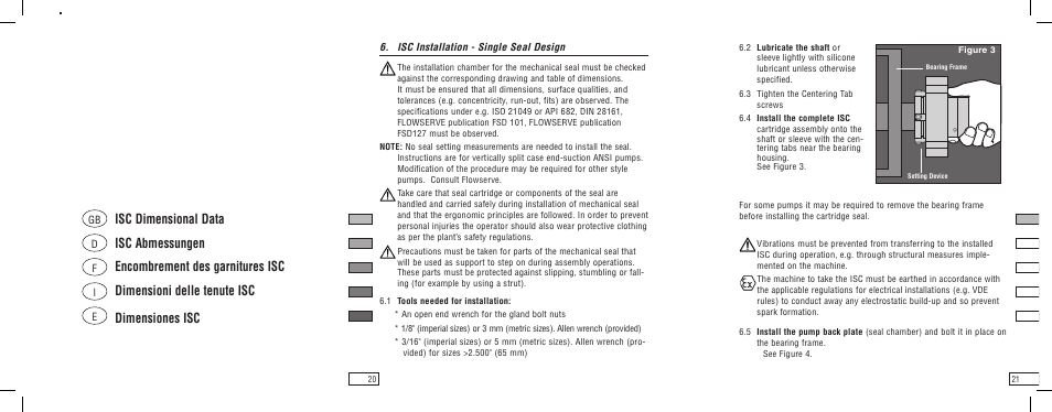 Flowserve ISC User Manual | Page 11 / 69