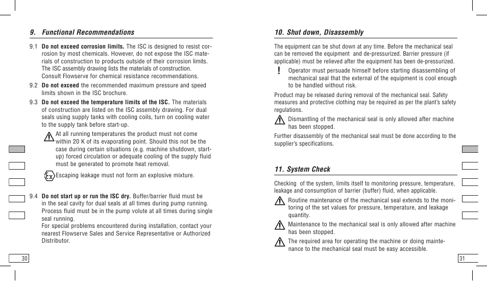 Flowserve ISC User Manual | Page 16 / 69