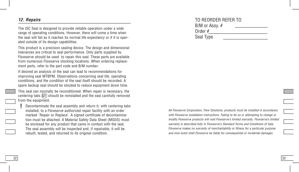 Flowserve ISC User Manual | Page 17 / 69
