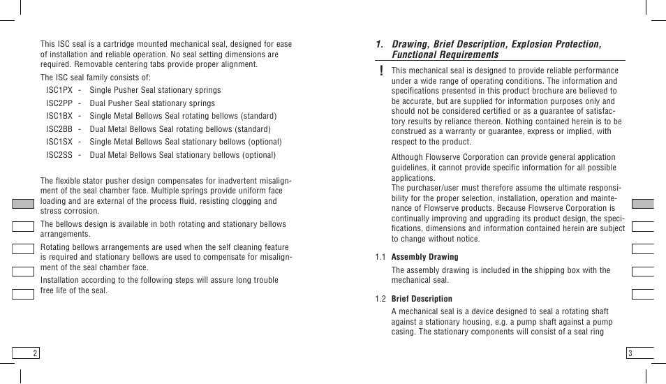 Flowserve ISC User Manual | Page 2 / 69