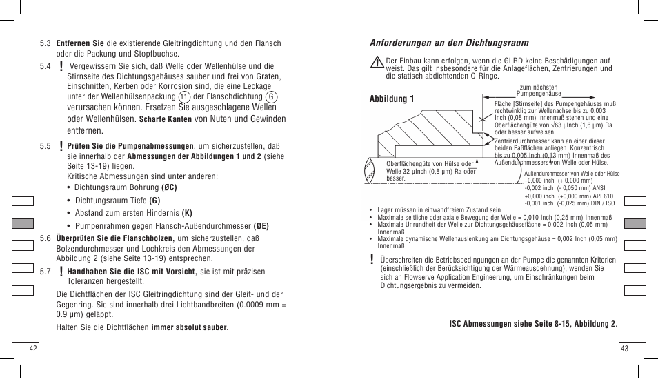 Flowserve ISC User Manual | Page 22 / 69