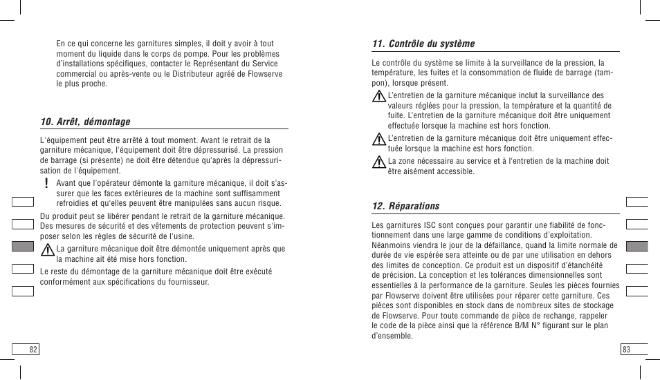 Flowserve ISC User Manual | Page 42 / 69