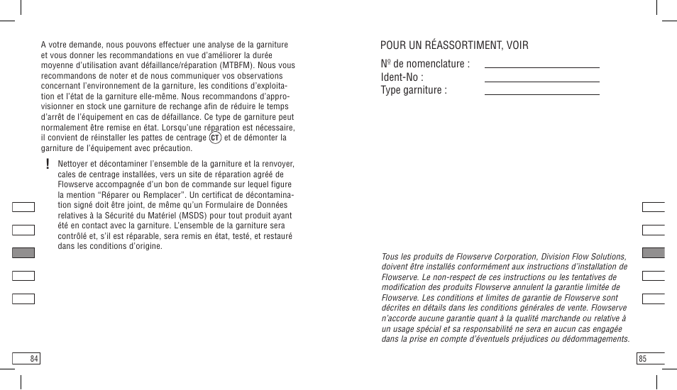 Flowserve ISC User Manual | Page 43 / 69