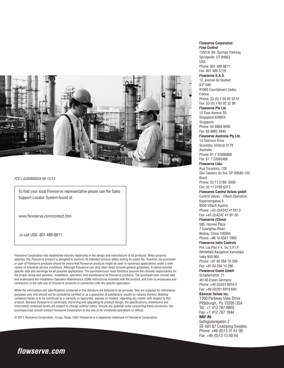 Flowserve 3200MD User Manual | Page 40 / 40