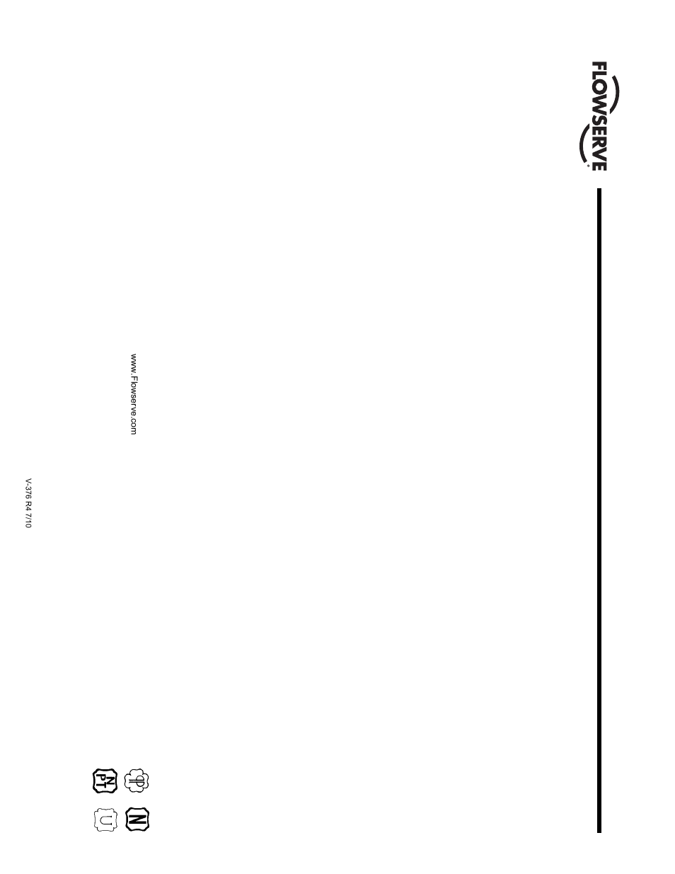 Edward v alves | Flowserve V-376 R4 Edward Valves User Manual | Page 11 / 11