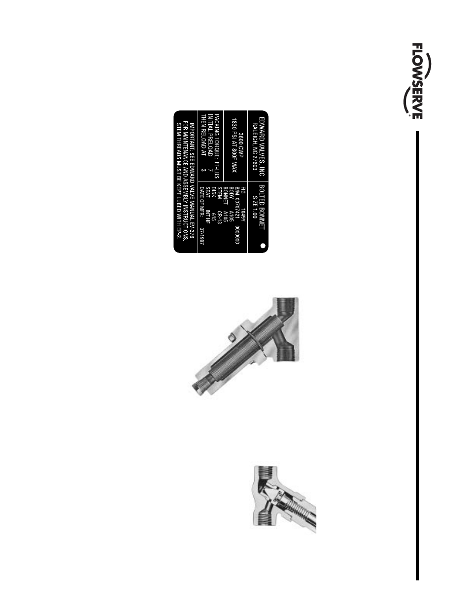 Introduction | Flowserve V-376 R4 Edward Valves User Manual | Page 4 / 11