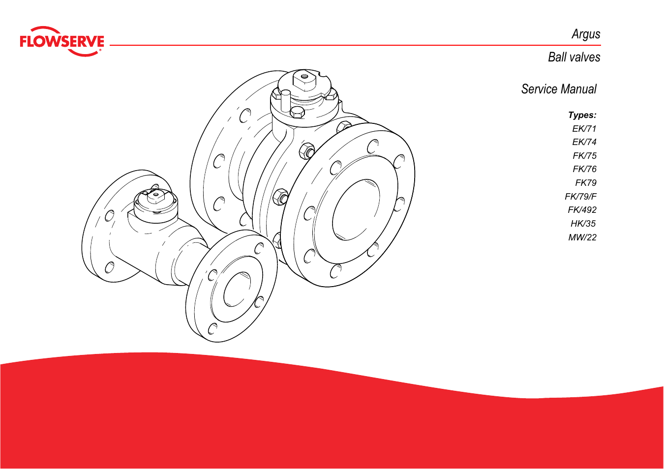 Flowserve Argus Ball Valves User Manual | 23 pages