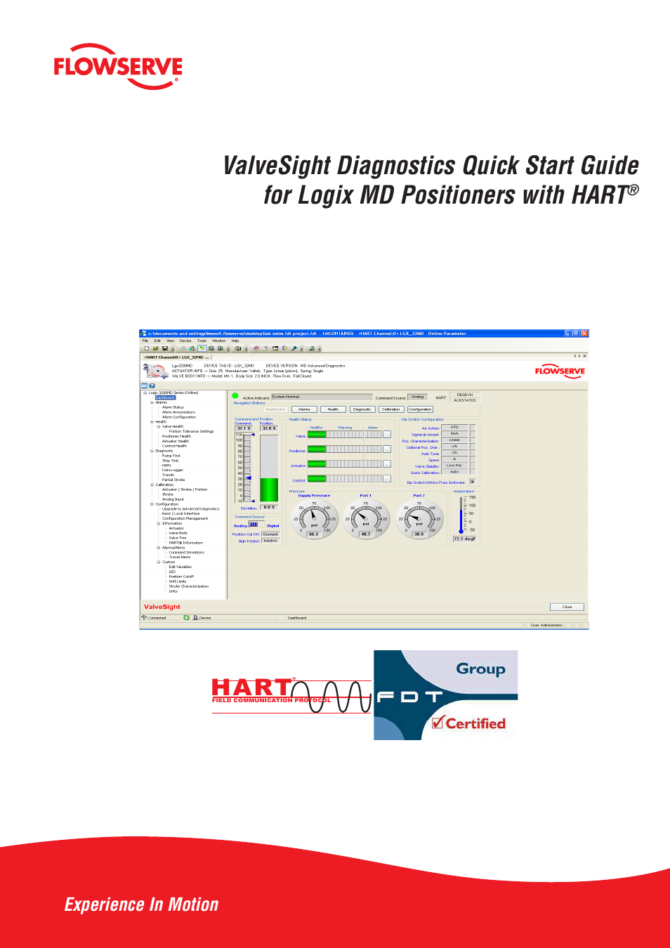 Flowserve ValveSight Diagnostics User Manual | 12 pages