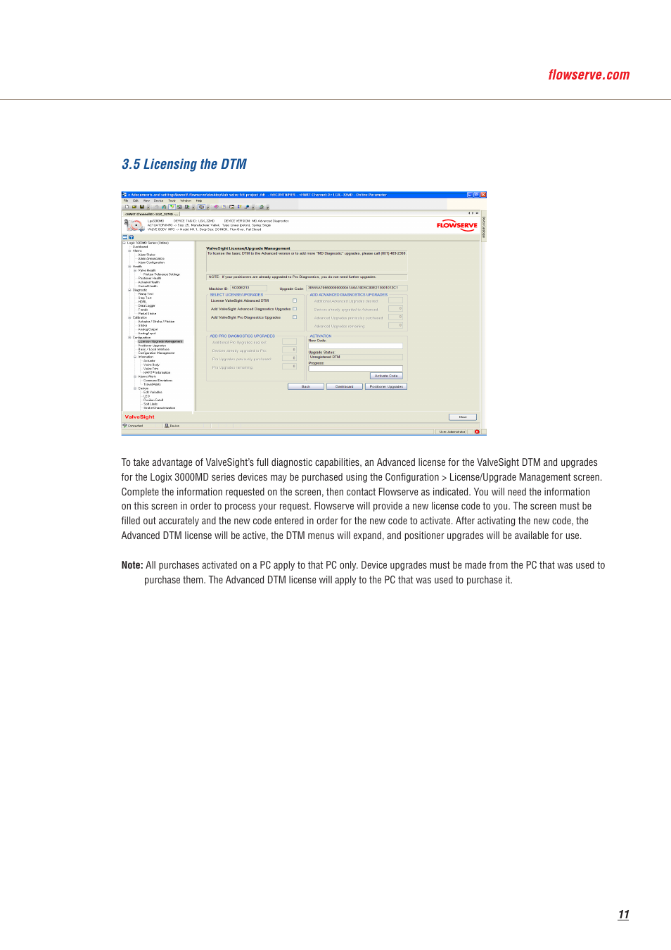 Flowserve ValveSight Diagnostics User Manual | Page 11 / 12
